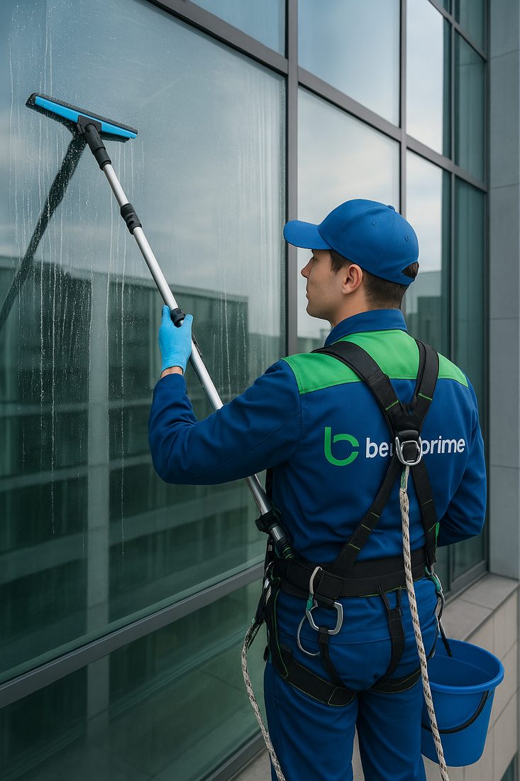 Nettoyage de vitres, vitrines et façades – Beccaprime