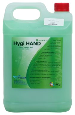 HYGIHAND · Bidon 5 kg Pomme