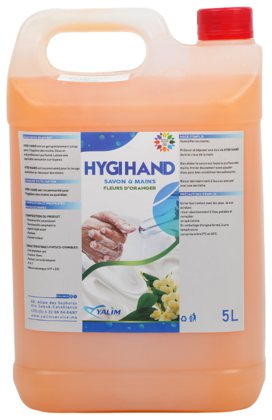 HYGIHAND · Bidon 5 L Fleurs d'oranger