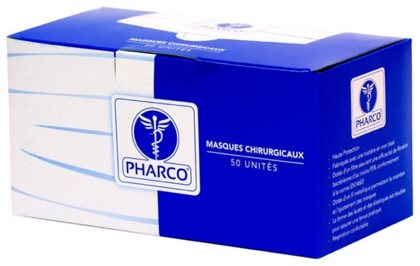 Boîte de 50 unités Masques PHARCO