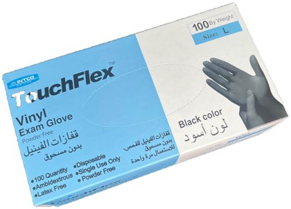 TouchFlex · 100 Vinyle noir
