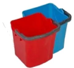 Plastique extra Seau carré 25 L