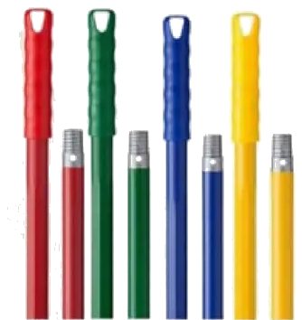 1,4 m Manche alu couleur