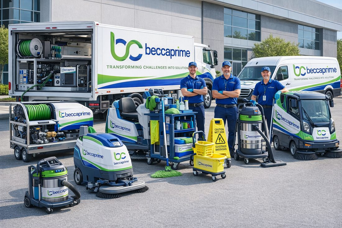 Nettoyage industriel d’ateliers, d’entrepôts et d’usines – Beccaprime